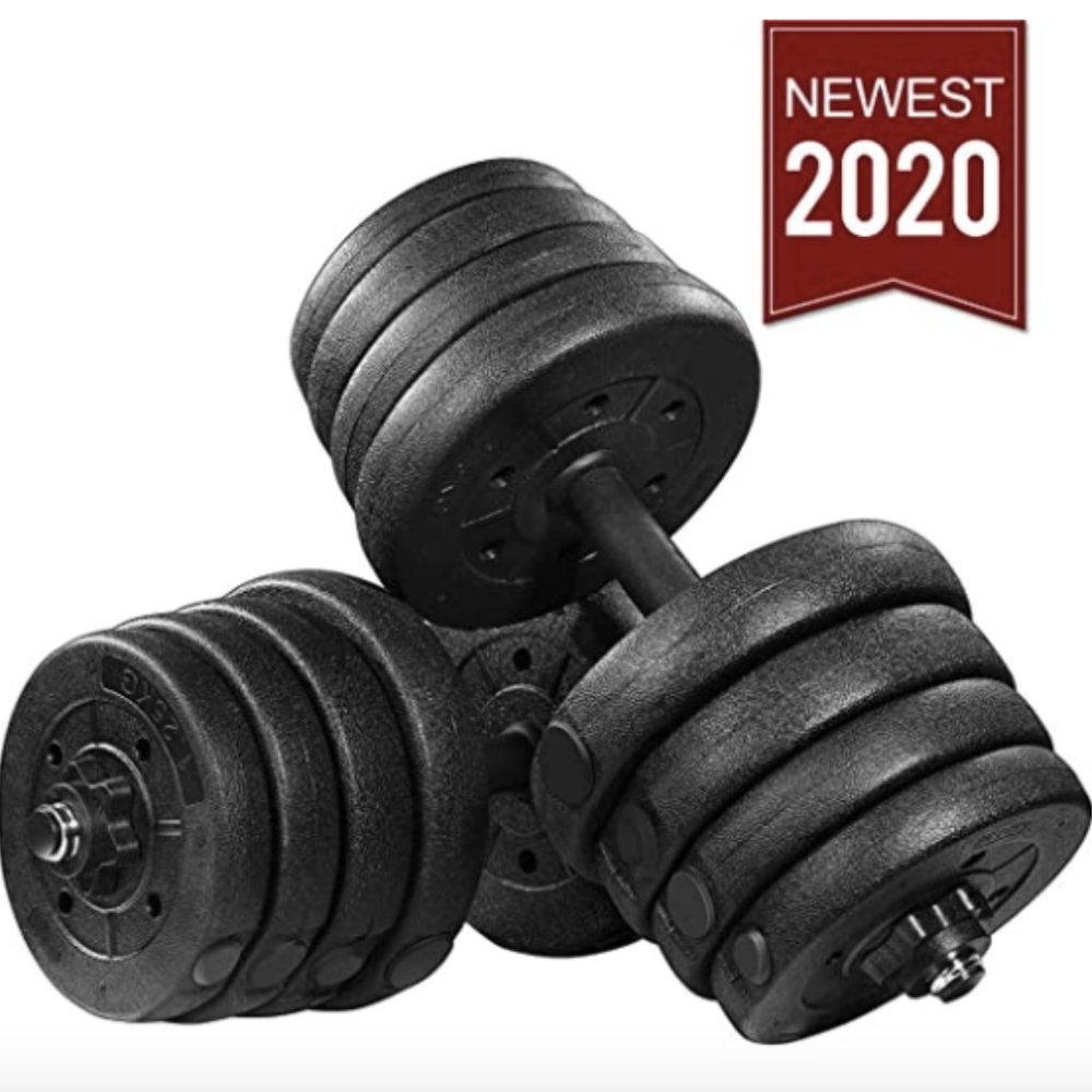 COPY - MOVTOTOP Adjustable Dumbbell Set